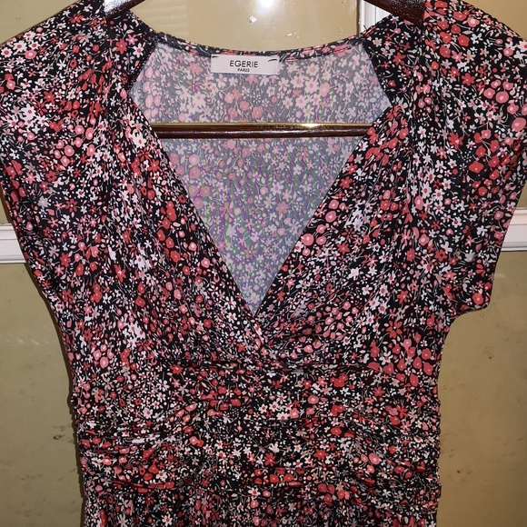 Red and black Jersey dress - Picture 3 of 4